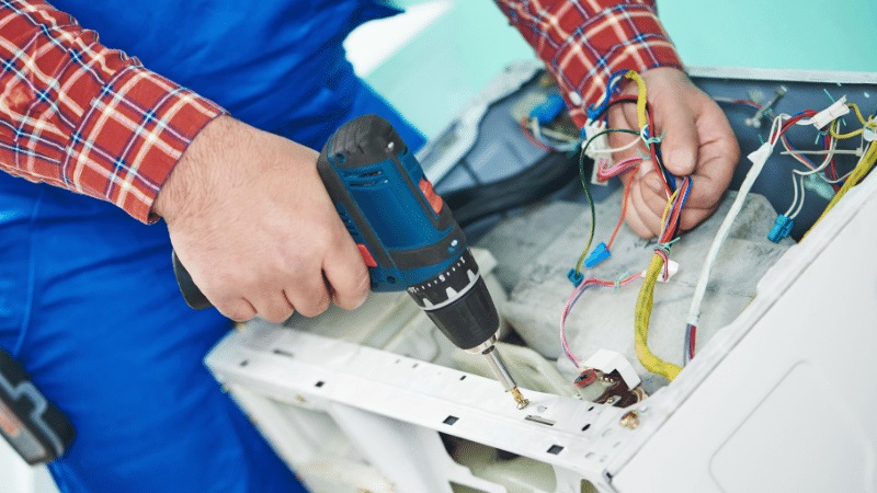 Karamürsel Fagor Fagor çamaşır makinesi kart tamiri – Su almama arızası orijinal parça ile giderildi. - Teknik servis örneği